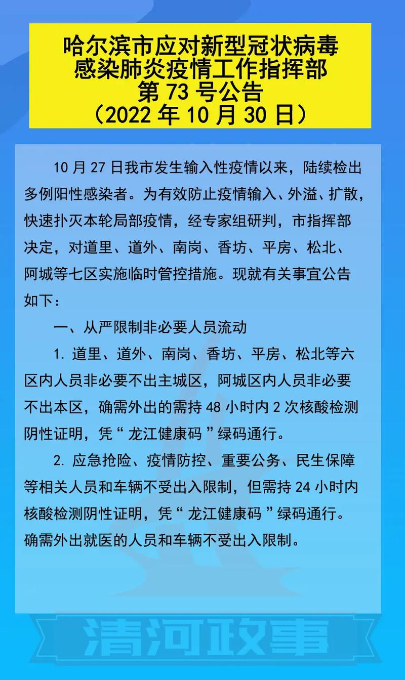 哈尔市最新疫情通报