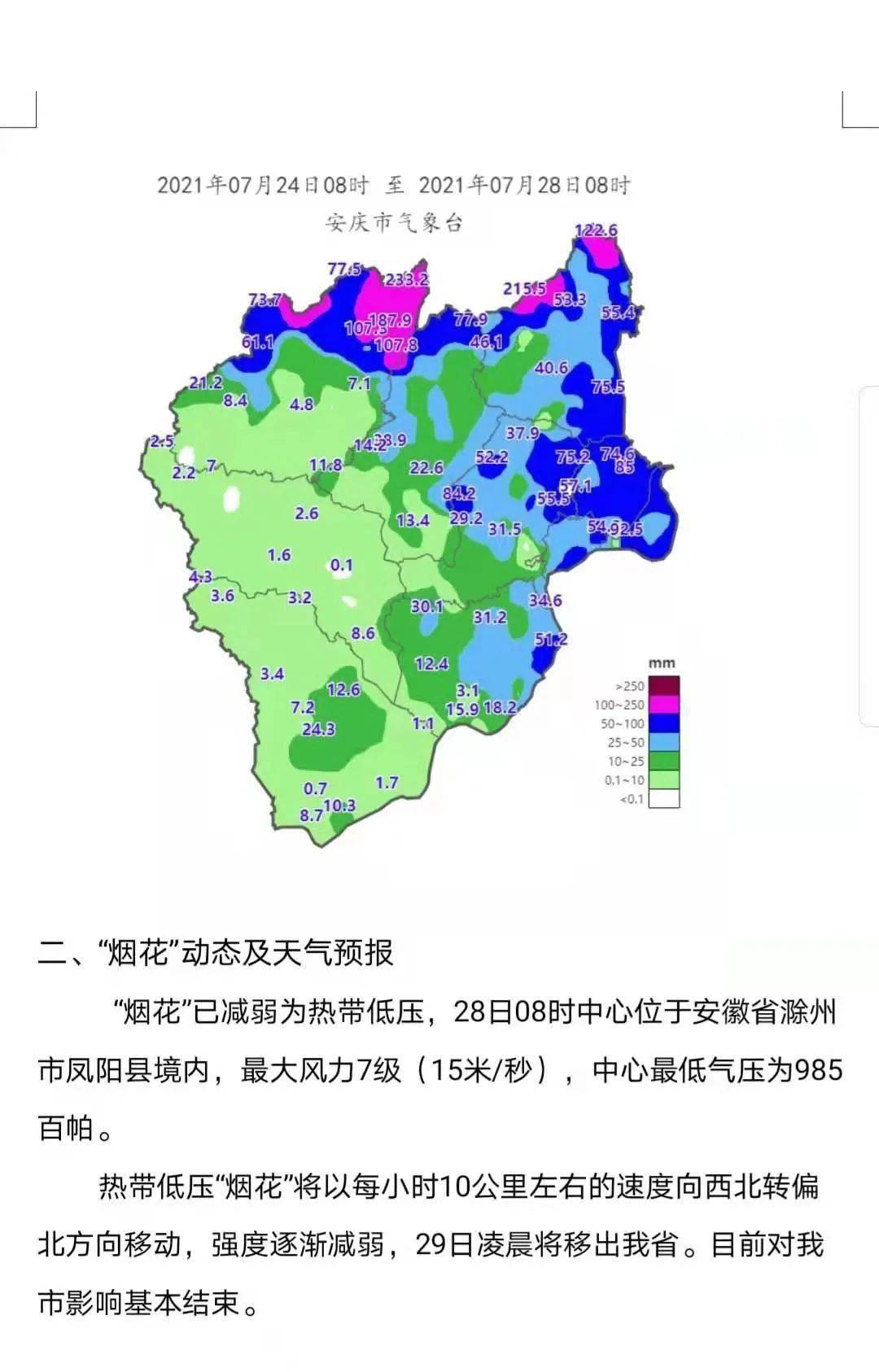 安庆降雨最新消息，气象分析与影响探讨