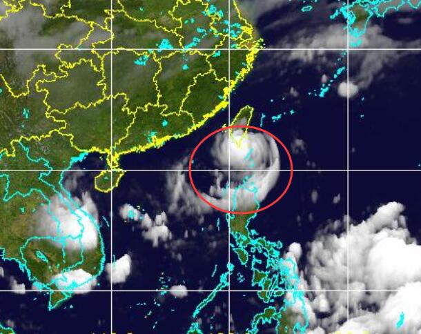 最新台风消息路径卫星图解析